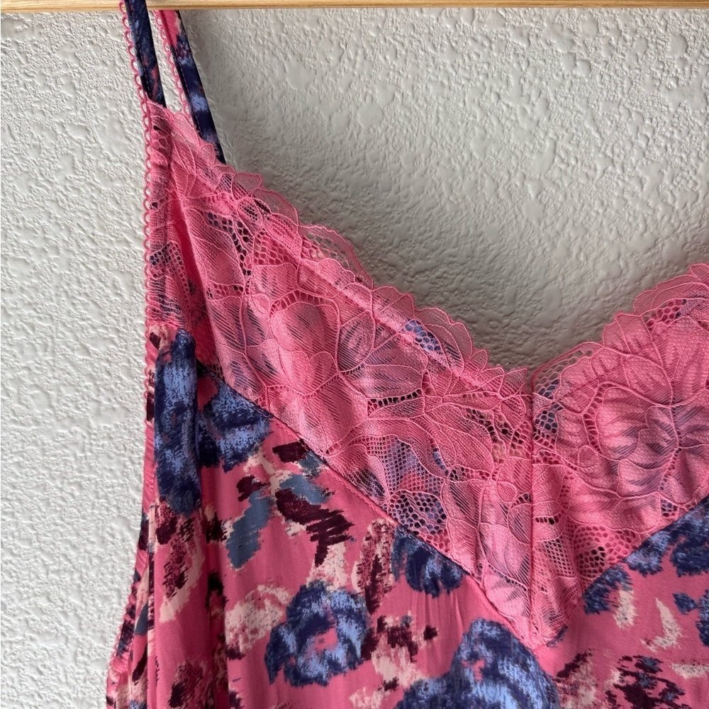 FREE PEOPLE Intimately Free People First Date Printed Maxi Slip Dress - Picture 9 of 14